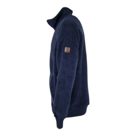 Chaqueta polar Oxford Blue Fleck Navy