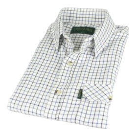 Camisa Oxford BlueTattersal Blue