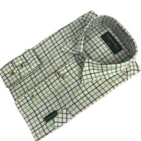 Camisa Oxford Blue Perth Green