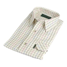Camisa Oxford Blue Rutland New Checks Red/Brown
