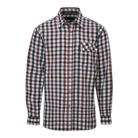 Camisa Oxford Blue County Check Wine