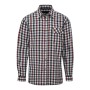Camisa Oxford Blue County Check Wine
