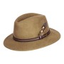 Sombrero Oxford Blue Fedora fieltro unisex Camel