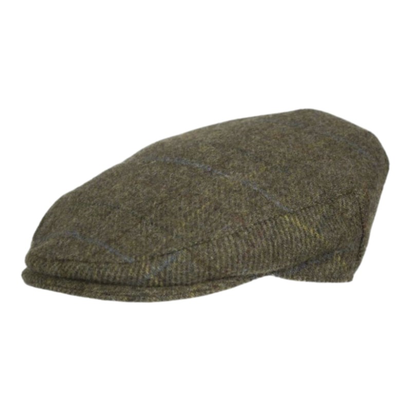 Gorra Oxford Blue Walker Tweed Brown Check