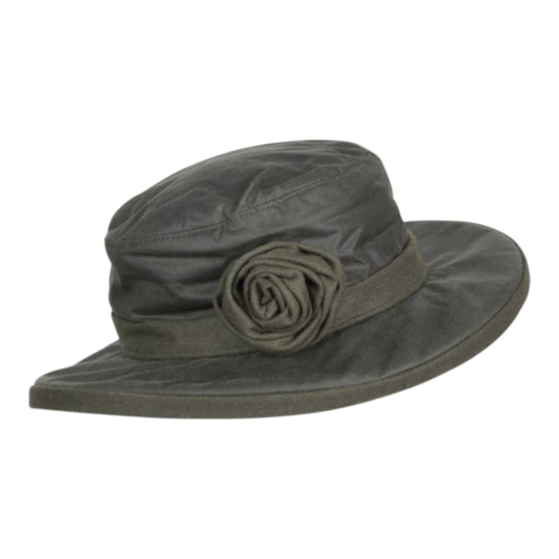 Gorro encerado Oxford Blue Rose Olive