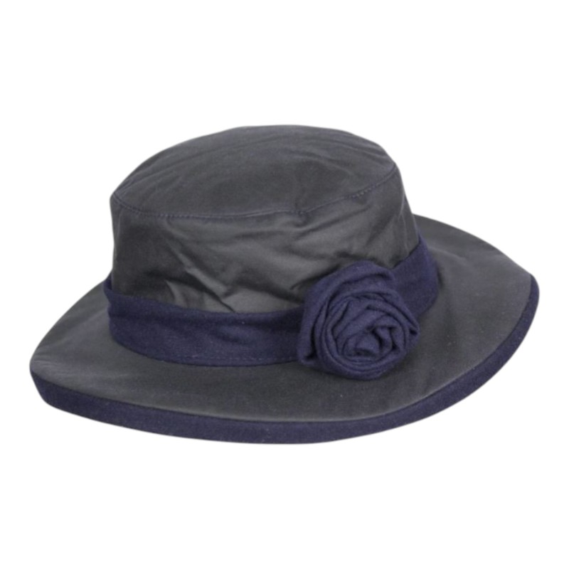Gorro encerado Oxford Blue Rose Navy