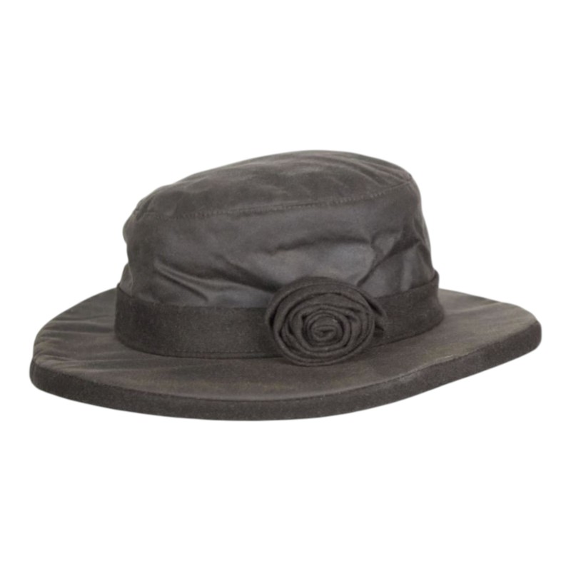 Gorro encerado Oxford Blue Rose Brown