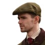 Gorra Oxford Blue Tweed Dark Green