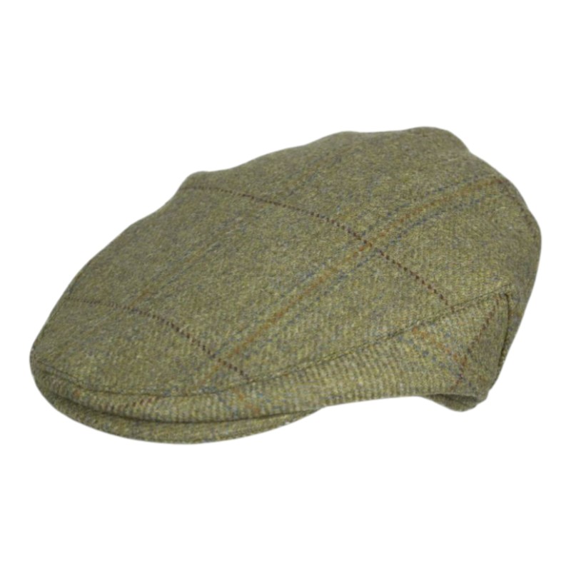 Gorra Oxford Blue Hunter Tweed Wheat
