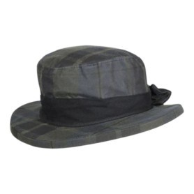 Gorro encerado Oxford Blue Tartan Thelma Dundee
