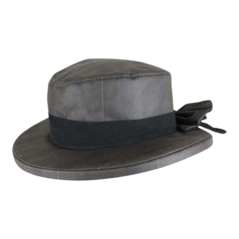 Gorro encerado Oxford Blue Tartan Thelma Caledonia