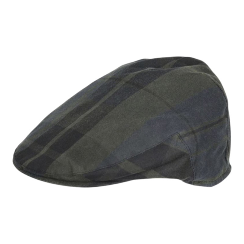 Gorra encerada Oxford Blue Tartan Dundee