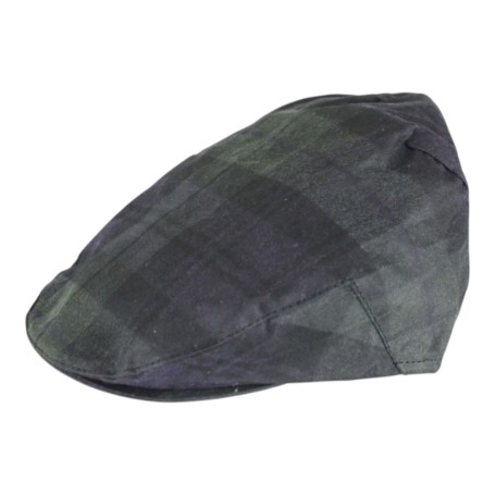 Gorra encerada Oxford Blue Tartan Blackwatch
