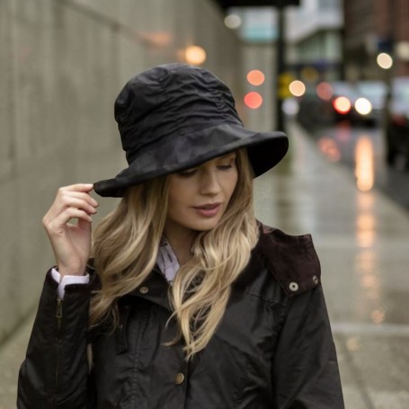 Gorro encerado Oxford Blue Tartan Chelsea Blackwatch