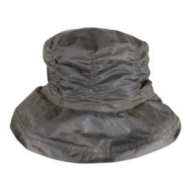 Gorro encerado Oxford Blue Tartan Chelsea Honey