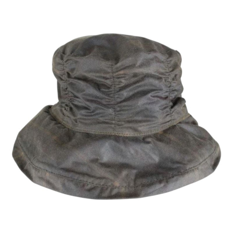 Gorro encerado Oxford Blue Tartan Chelsea Honey