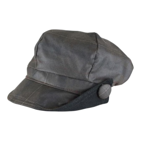 Gorra encerada Oxford Blue Lilly Tartan Caledonia