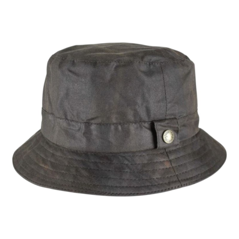 Gorro encerado Oxford Blue Bush Tartan Honey