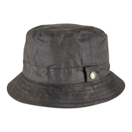 Gorro encerado Oxford Blue Bush Tartan Honey