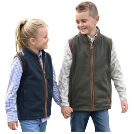 Chaleco polar Oxford Blue para niño y niña Navy