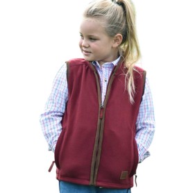 Chaleco polar Oxford Blue para niño y niña Ruby