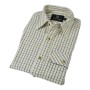 Camisa Oxford Blue Tattersall para niño y niñas manga larga Green