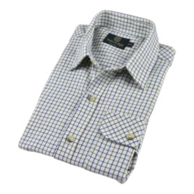 Camisa Oxford Blue London para niño y niña manga larga Green