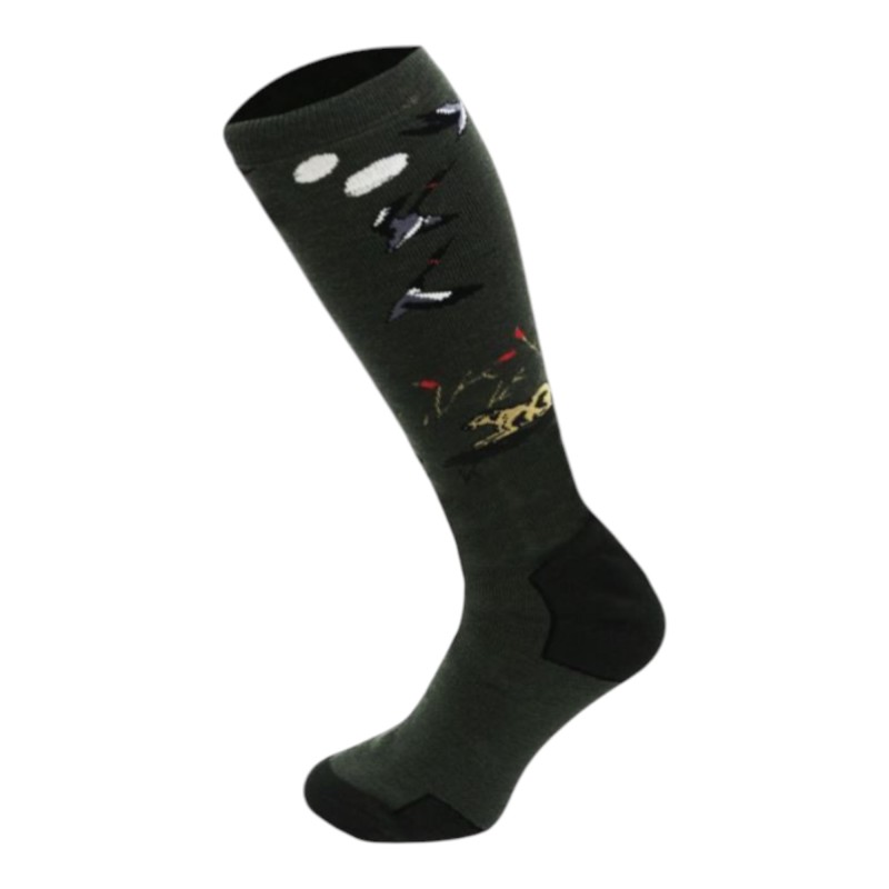 Calcetines altos Oxford Blue Hunting (2 Pack) Khaki Green