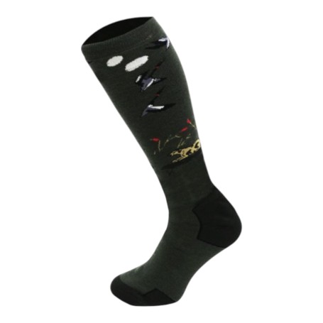 Calcetines altos Oxford Blue Hunting (2 Pack) Khaki Green