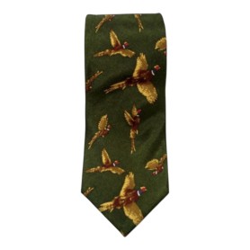 Corbata Oxford Blue seda Green