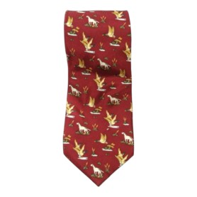 Corbata Oxford Blue seda Wine