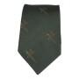 Corbata Oxford Blue Faisán seda Green