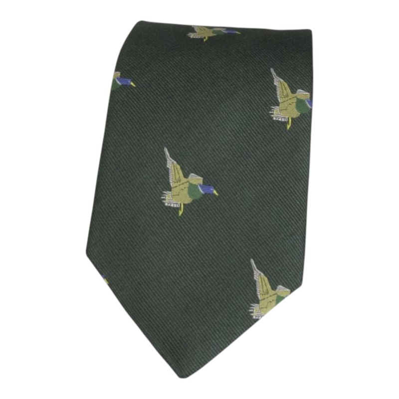 Corbata Oxford Blue Patos seda Green