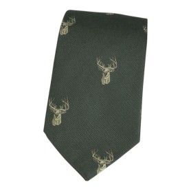 Corbata Oxford Blue Ciervo seda Green