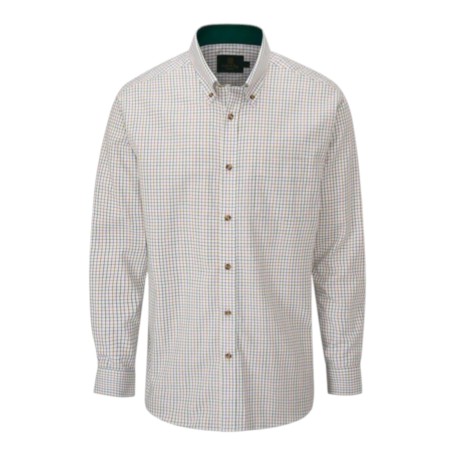 Camisa Oxford Blue London Tattersall Green