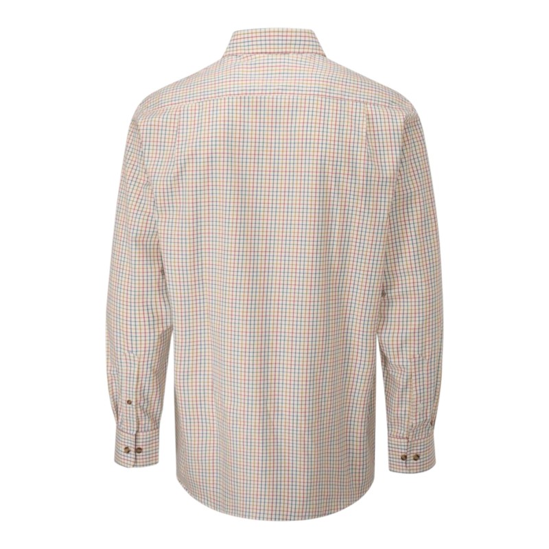 Camisa Oxford Blue London Tattersall Red