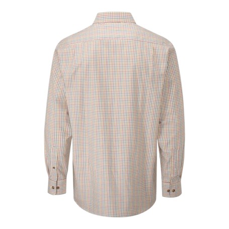 Camisa Oxford Blue London Tattersall Red