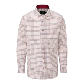 Camisa Oxford Blue Ghent Check Navy/Red