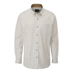 Camisa Oxford Blue Morar Check Black/Brown