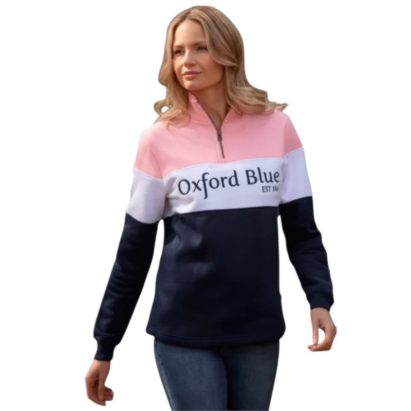 Sudadera Oxford Blue Ladies Girvan - Pink
