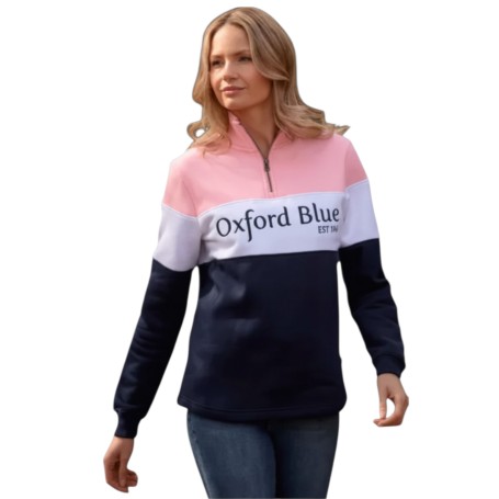 Sudadera Oxford Blue Ladies Girvan - Pink