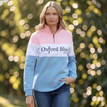 Sudadera Oxford Blue Ladies Girvan - Blue