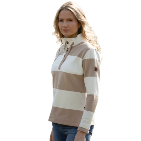 Sudadera Oxford Blue Ladies Cadiz - Cappucino