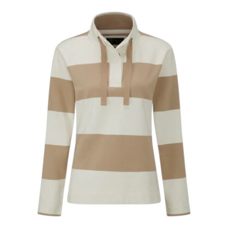 Sudadera Oxford Blue Ladies Cadiz - Cappucino