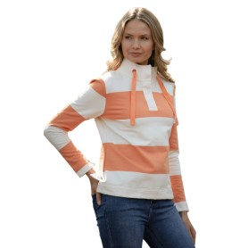 Sudadera Oxford Blue Ladies Cadiz - Peach