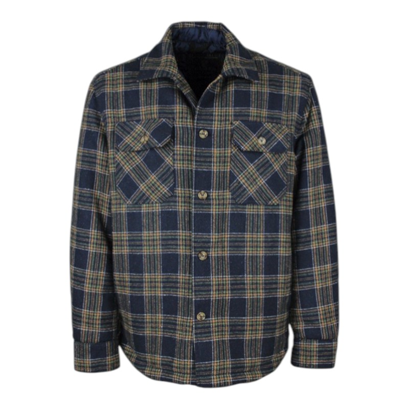 Sobrecamisa Oxford Blue Check Green