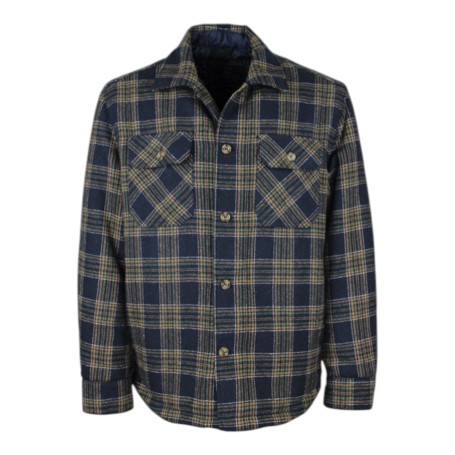 Sobrecamisa Oxford Blue Check Green