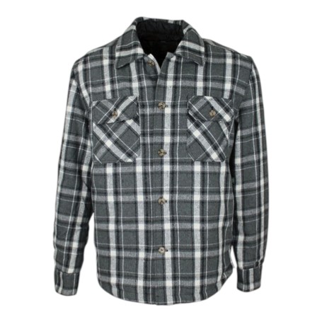Sobrecamisa Oxford Blue Check Grey