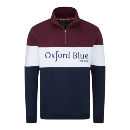 Sudadera Oxford Blue Men Girvan - Plum