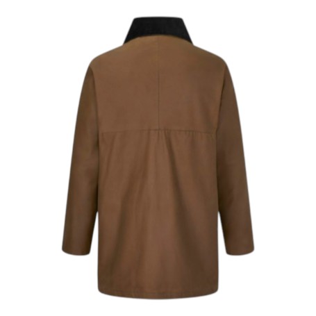 Chaqueta encerada Oxford Blue Countryman Sandstone